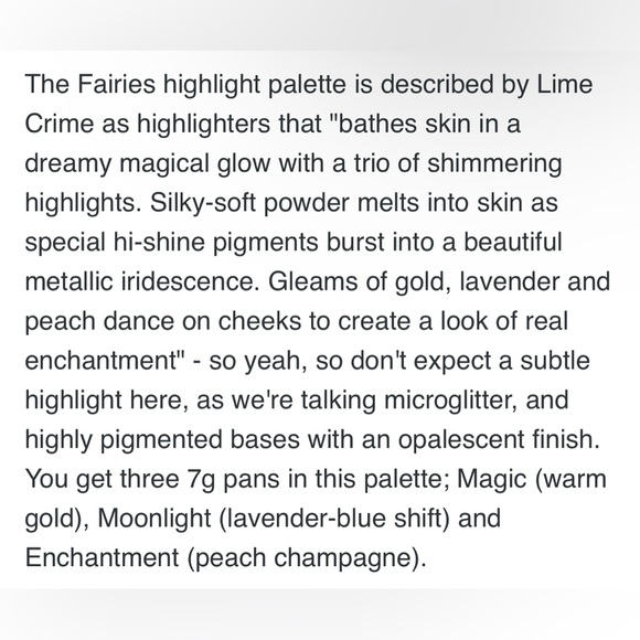 Lime Crime Hi-Lite Blossom Highlighter Palette - Picture 4 of 9